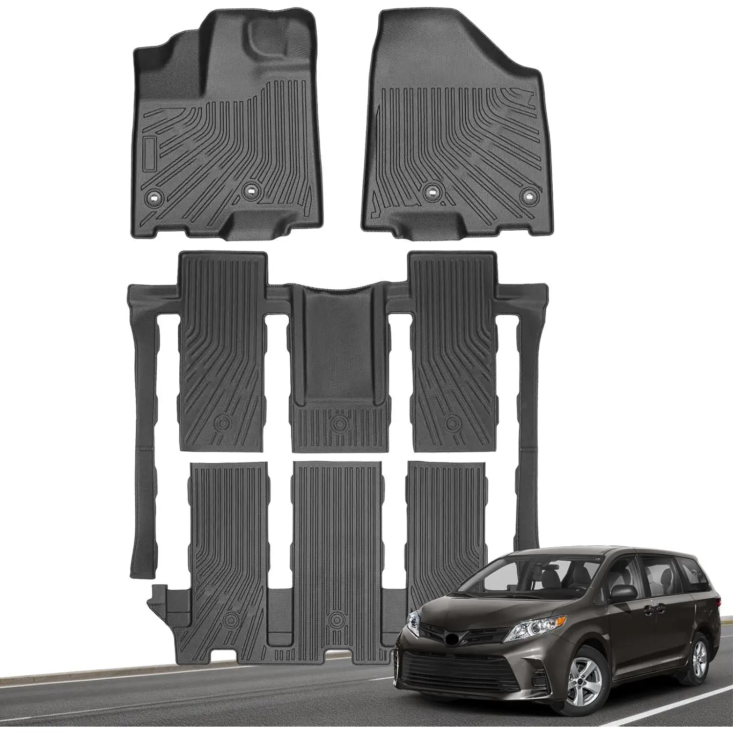 22）For Toyota Sienna 7 Seats | 2013-2020 | 3 Rows