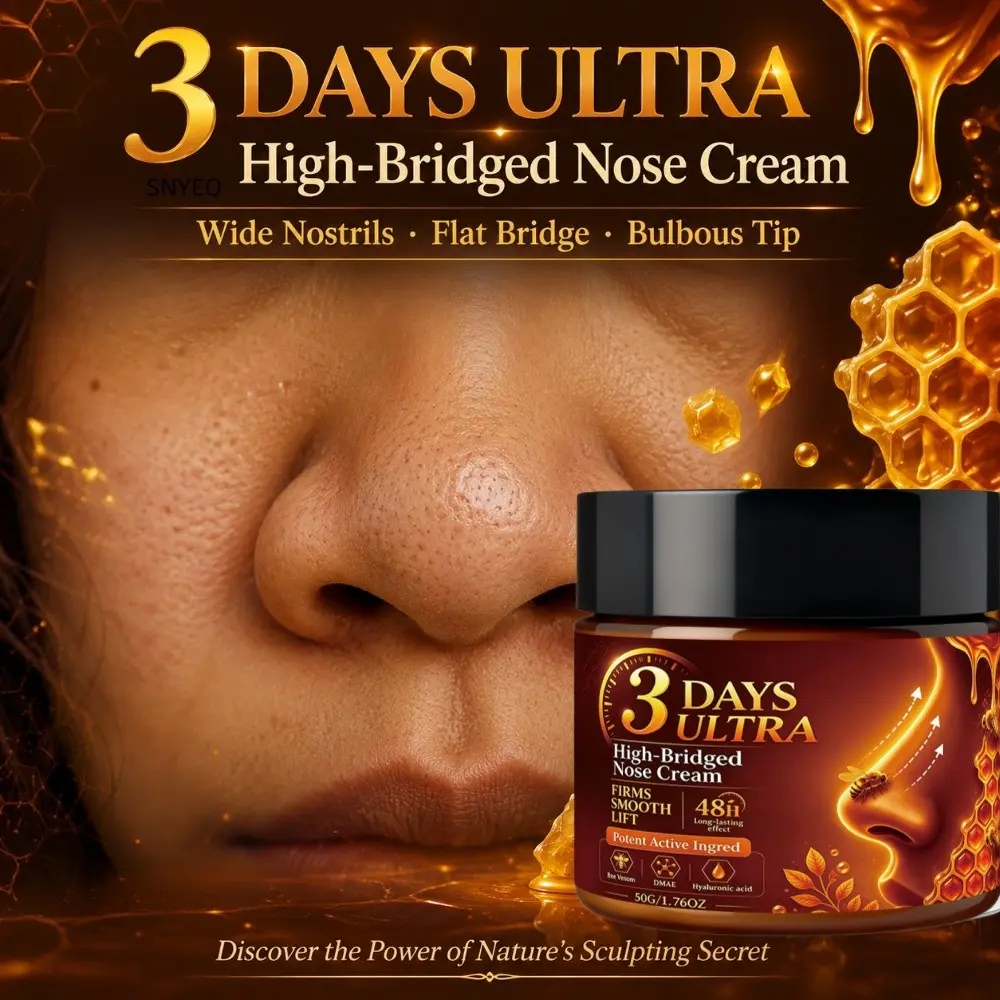 Strong Lifting Effect Tightening Facial Nose Massage Cream 50g/1.76oz, Contains Smae, Hyaluronic Acid, Retinol, Nourishes, Tightens, Lifts, Improves Nasal Appearance