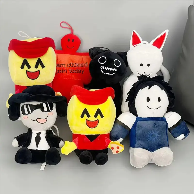 Forsaken Chance Plush Toys Cute Game Plushie Kawaii Soft Stuffed Doll Room Decor For Birthday Gift