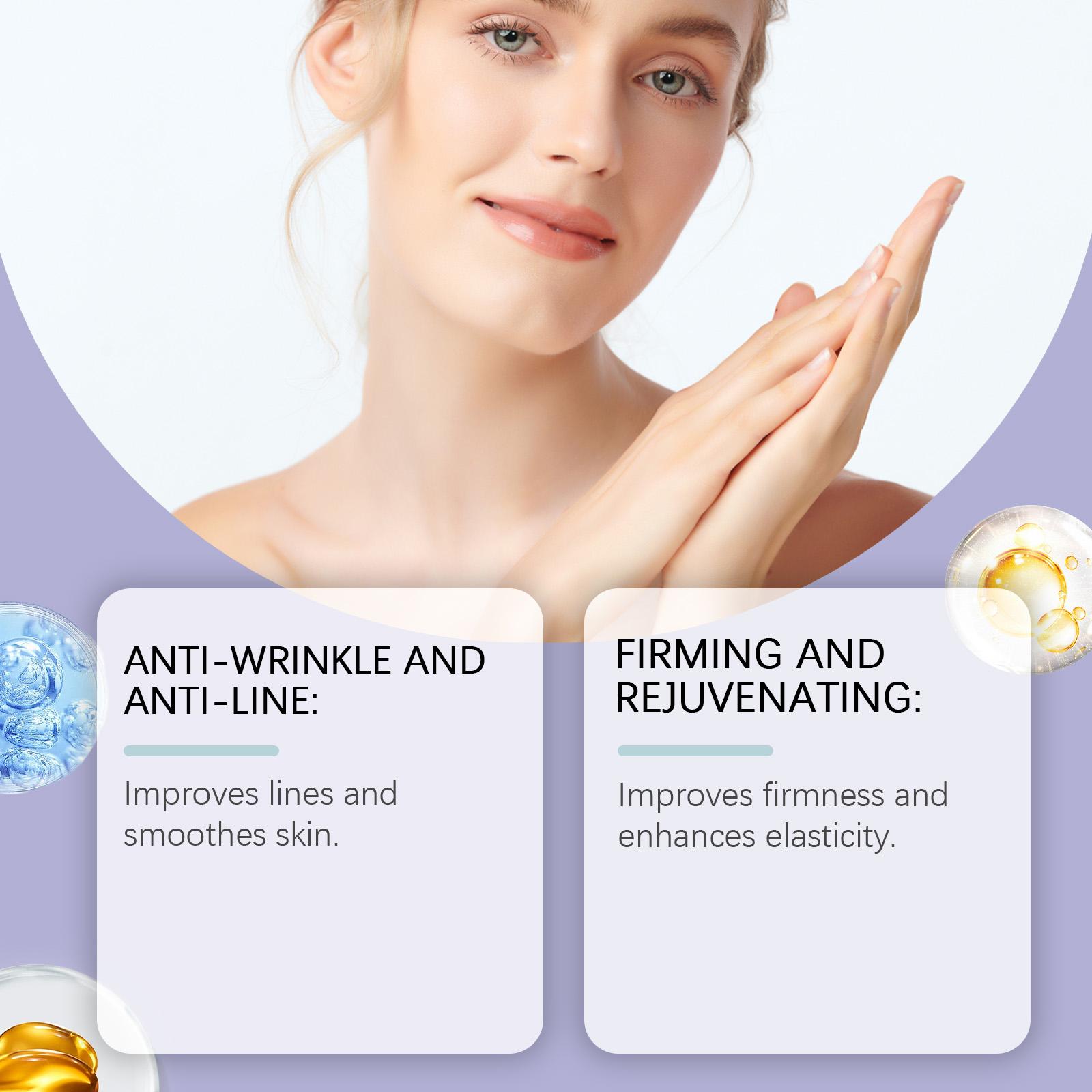 Hoygi Retinol Firming Cream - Gently Tightens Skin, Refines Pores, Nourishes & Moisturizes, Improves Skin Care, Smooths Fine Lines, 3.0g/1.02oz - Moisturizers with Triethanolamine & Palmitoyl Pentapeptide-4