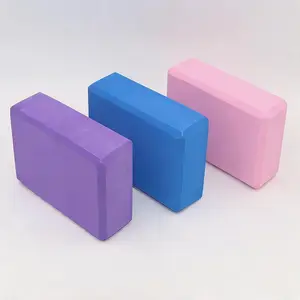 2-Pack Eva Yoga Blocks 3x6x9 Inches, High-Density Fitness Aids, Standard Eva Material, Ideal for Yoga and Exercise Support