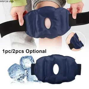 Hot & Cold Gel Ice Pack, Reusable Wearable Wrap with Adjustable Straps for Soothing Joint Pain Relief and Sports Recovery
