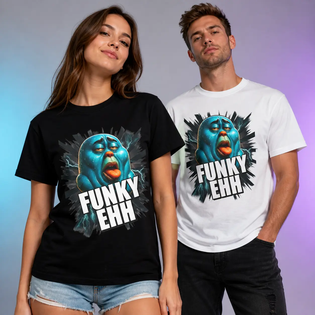 Unisex Oversized Cotton Sports Top - Round Neck, Short Sleeve, Relaxed Fit, Funky Ehh Brainrot Meme Print, Viral Internet Humor, Breathable Soft Snarky Gen Z Gift, Pairs with Joggers, Menswear Vibe-Focused Casual Wear,clothing,mother,soccer