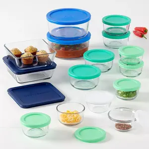 56 Pcs Food Storage Set for Home, Office, School
