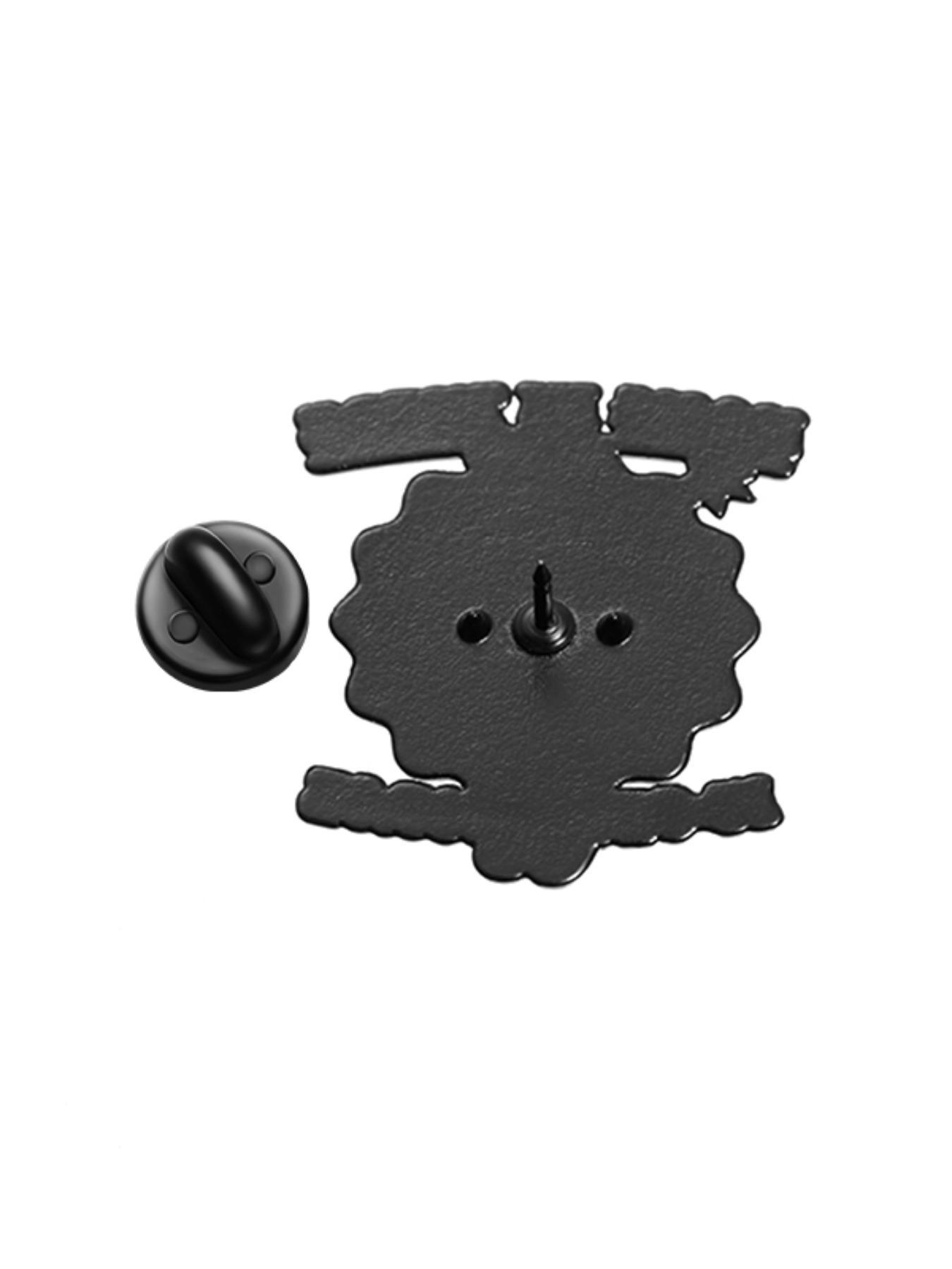 Novelty All-match Cartoon Letter & Cartoon Character Design Brooch, Creative Alloy Badge, Fashion Accessories for Men & Women