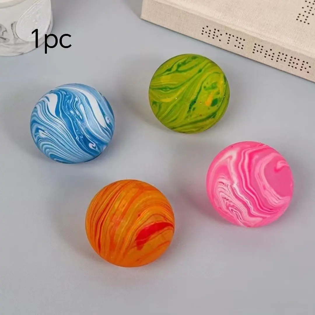 Tornado Stress Ball, Soft Squeeze Slow Rebound Sensory Relief Toy, Colorful Galaxy Pattern Tpr Soft Gel Ball, Anxiety Relief for Adults and Kids