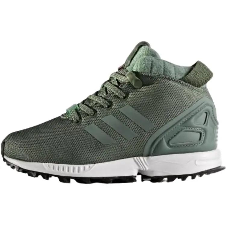 adidas Originals ZX Flux 5/8 Trail Comfortable Versatile Supportive High-Top Outdoor Shoes BY9062