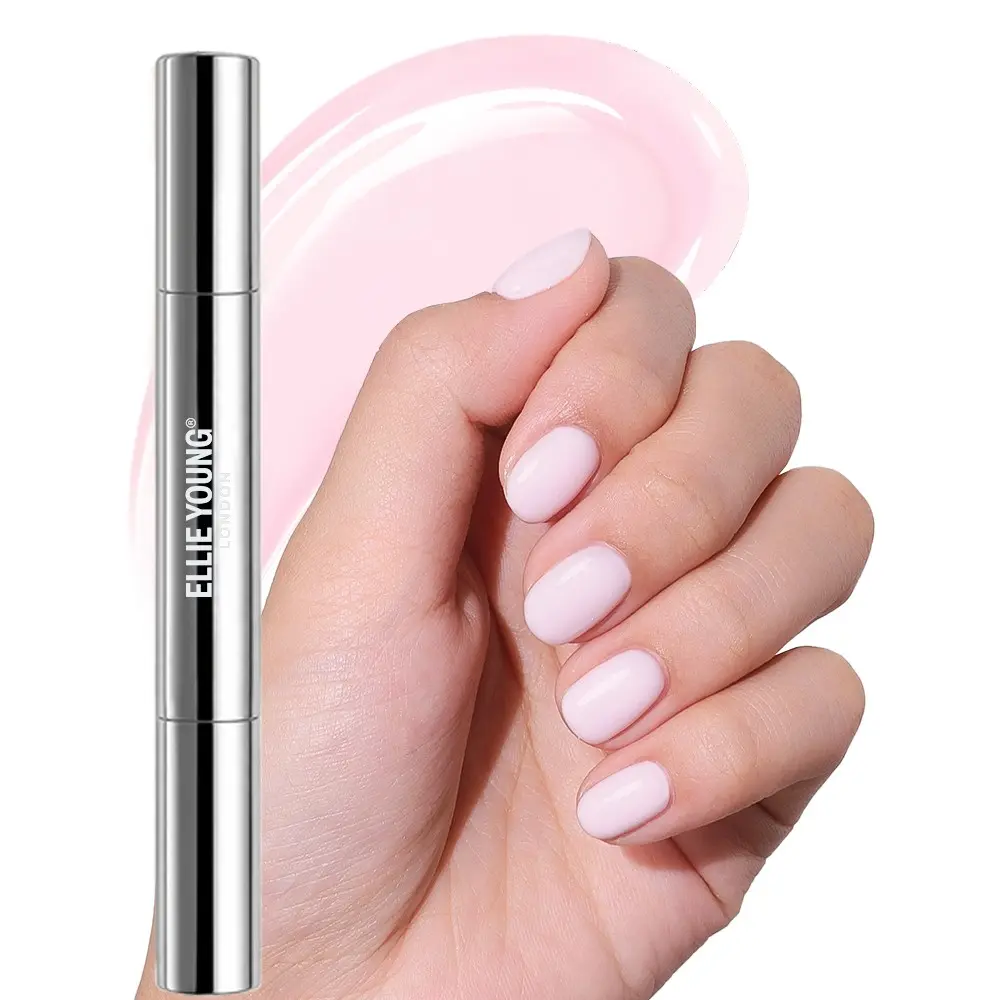 ELLIE YOUNG  Angel Kiss One-Step Gel Polish Pen, No Base or Top Coat Needed, UV/LED Gel Polish, Salon-Quality Nails at Home,Pocket Salon, Nail Polish