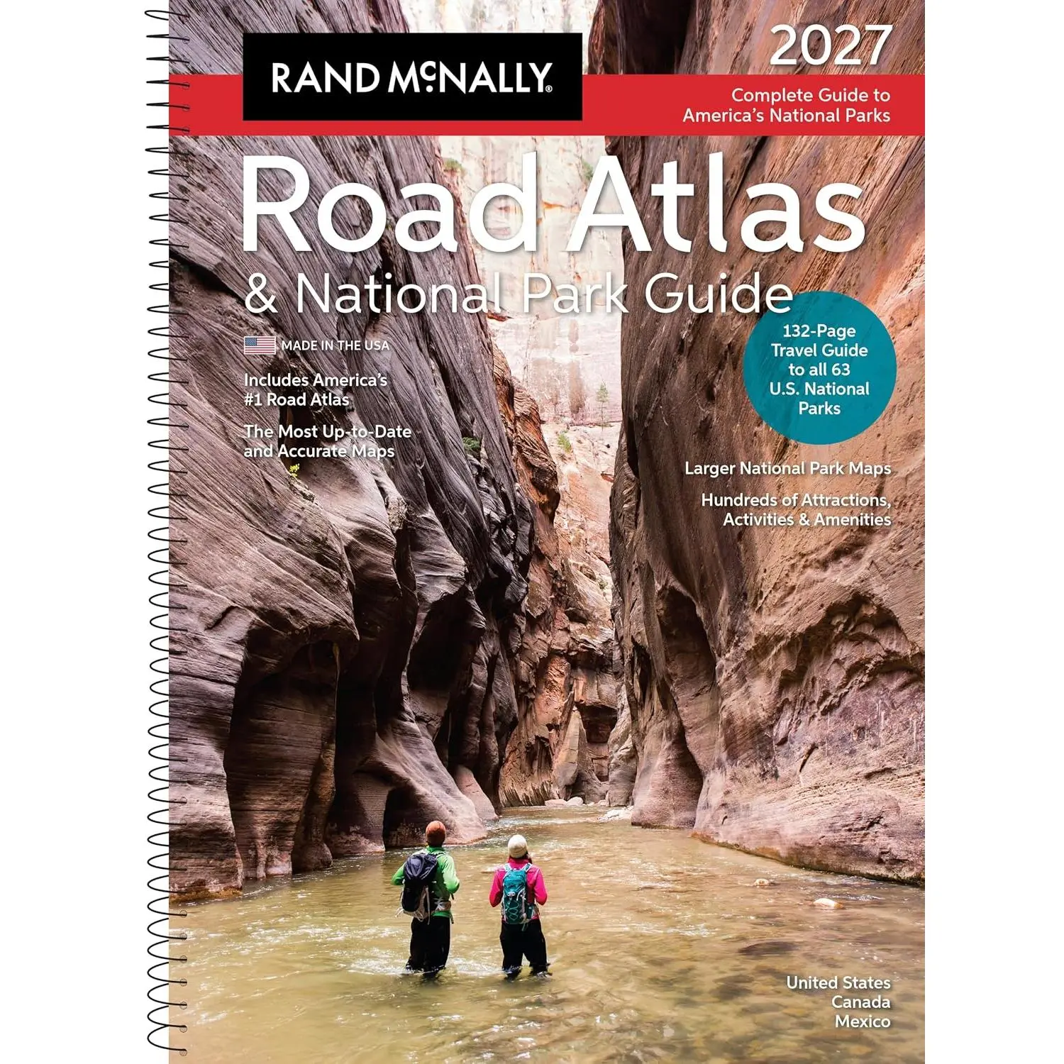 Rand McNally 2027 Road Atlas & National Park Guide