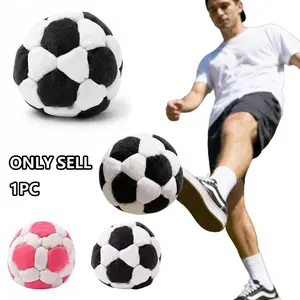 1 pc 6cm mini soft plush football, hand-sewn portable soccer ball and stress relief toy, suitable for teenagers and adults, equipped with fine and tight sewing technology, compact size and easy to carry, very suitable for indoor leisure and outdoor activi