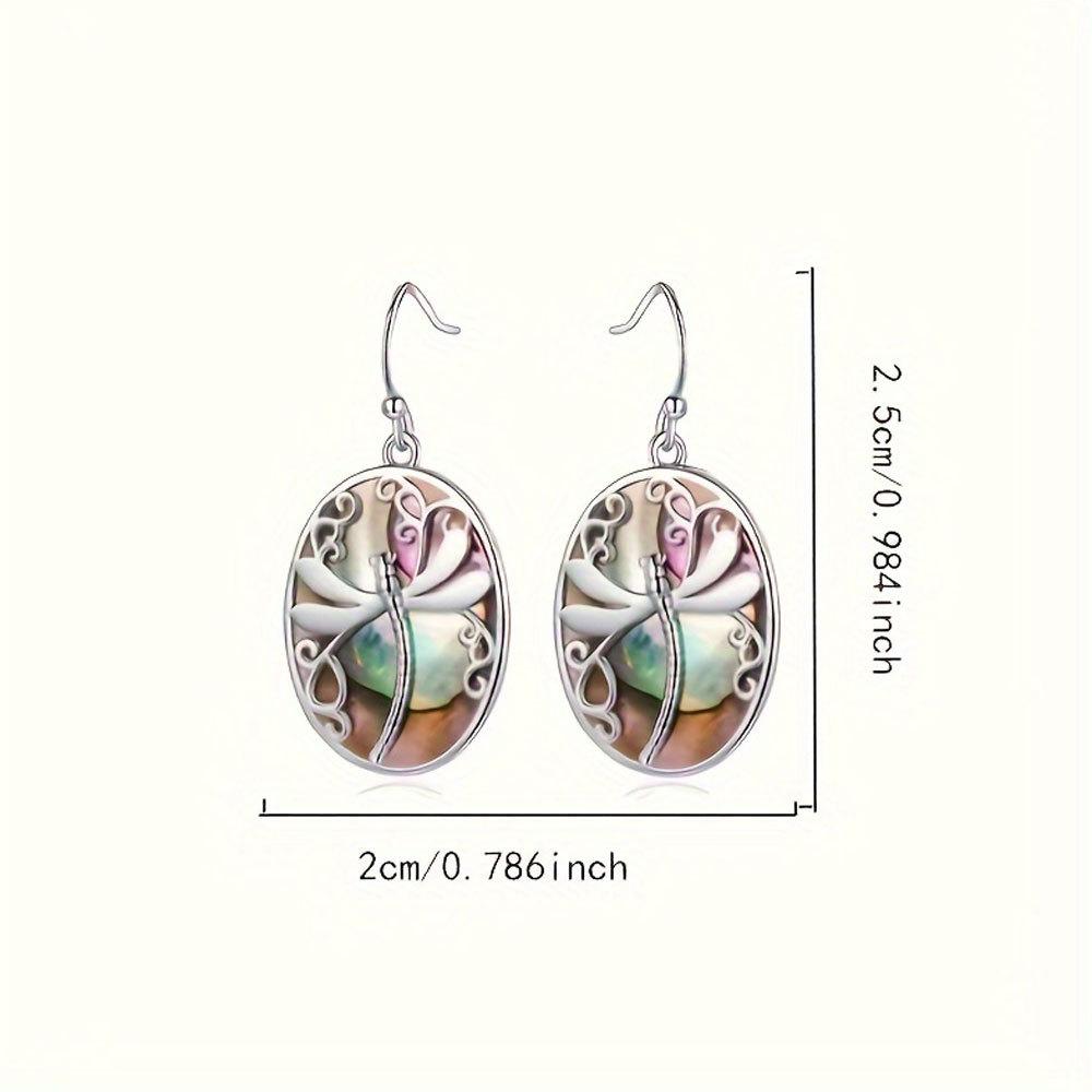 Wish new arrivals: stylish and unique eden-inspired rainbow dragonfly ear hooks