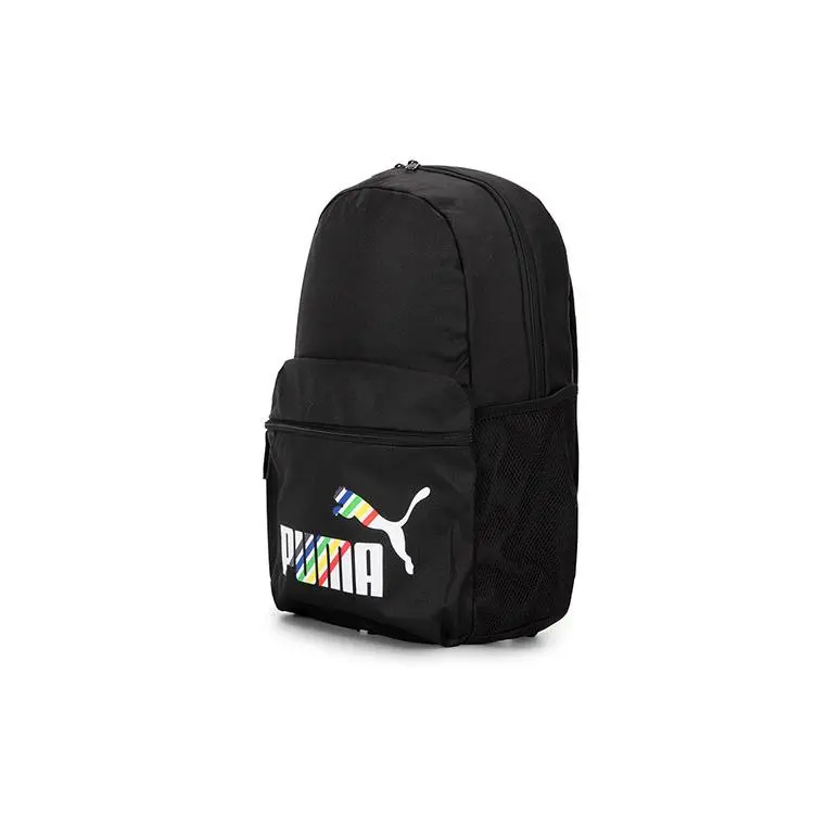 Puma Casual Travel Backpack for Students and Couples – Fabric Laptop Bag in Black
