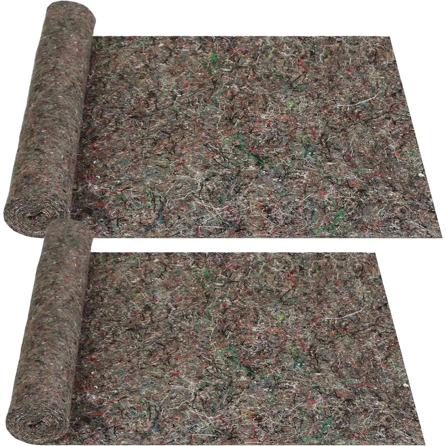 2Pcs Dishwasher Insulation Blanket, Sound Insulating Roll for Wall & Pipe - Grey, 16 x 60 Inches
