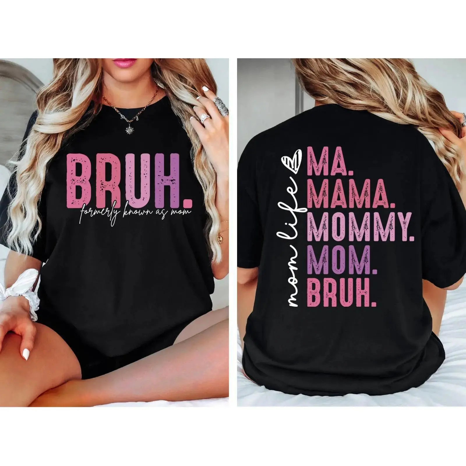 Bruh Formerly Known as Mom Sweatshirt, Mama Mommy Mom Bruh Sweatshirt, Funny Mom Hoodie, Mother's Day Shirt, Mom Era Tshirt, Gift for Mom,american