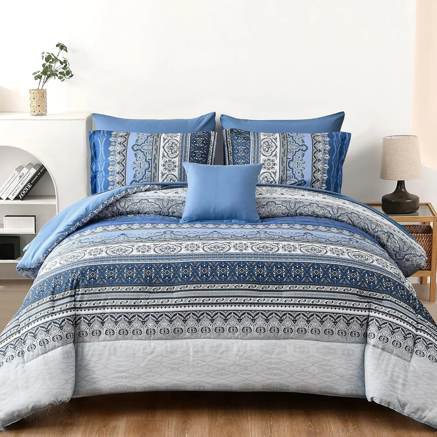 Blue and Grey