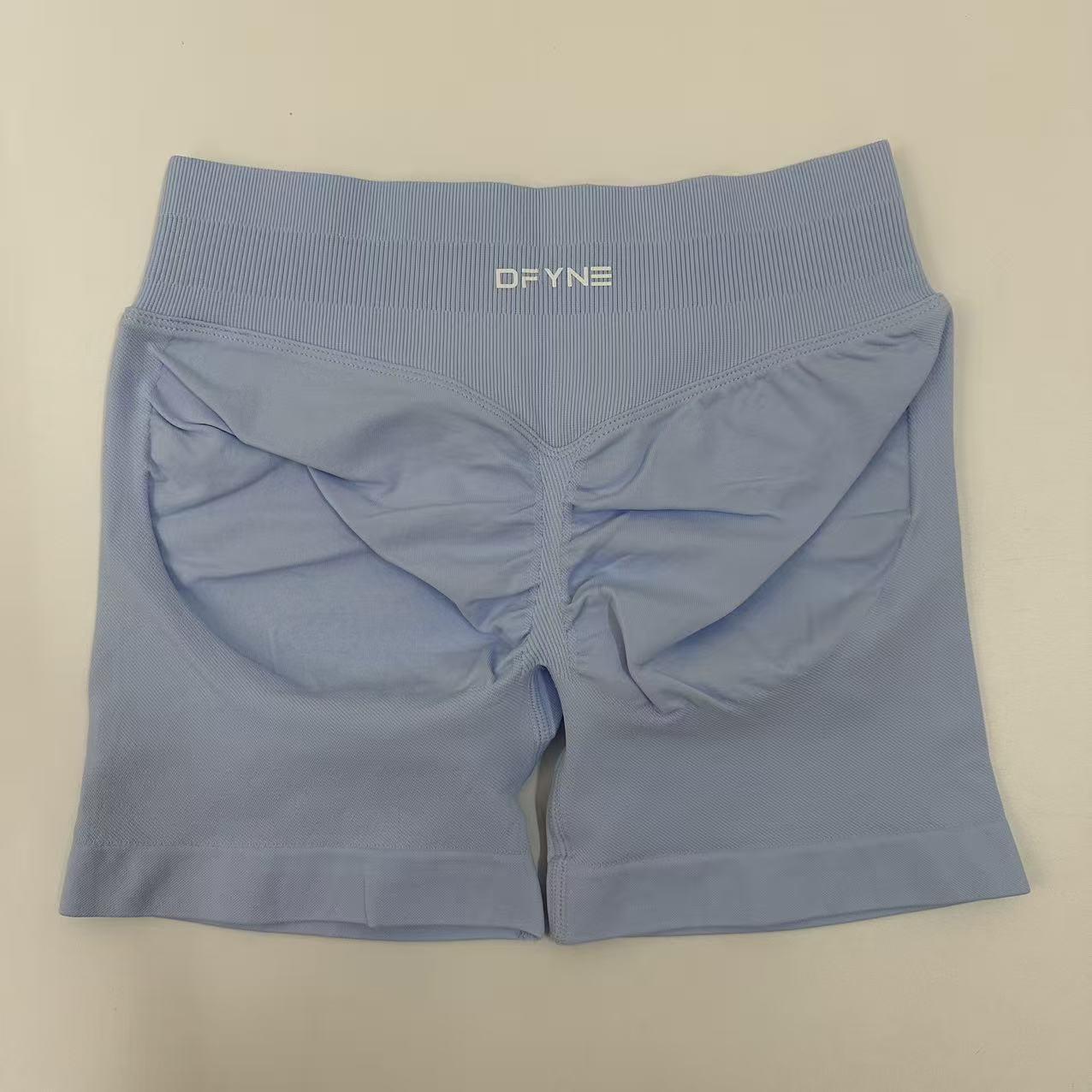 Dfyne Impact Women's Yoga Shorts, Tighten the Buttocks, High-Waist Stretch, Suitable for Exercise and Fitness, As Well as Outdoor Cycling.