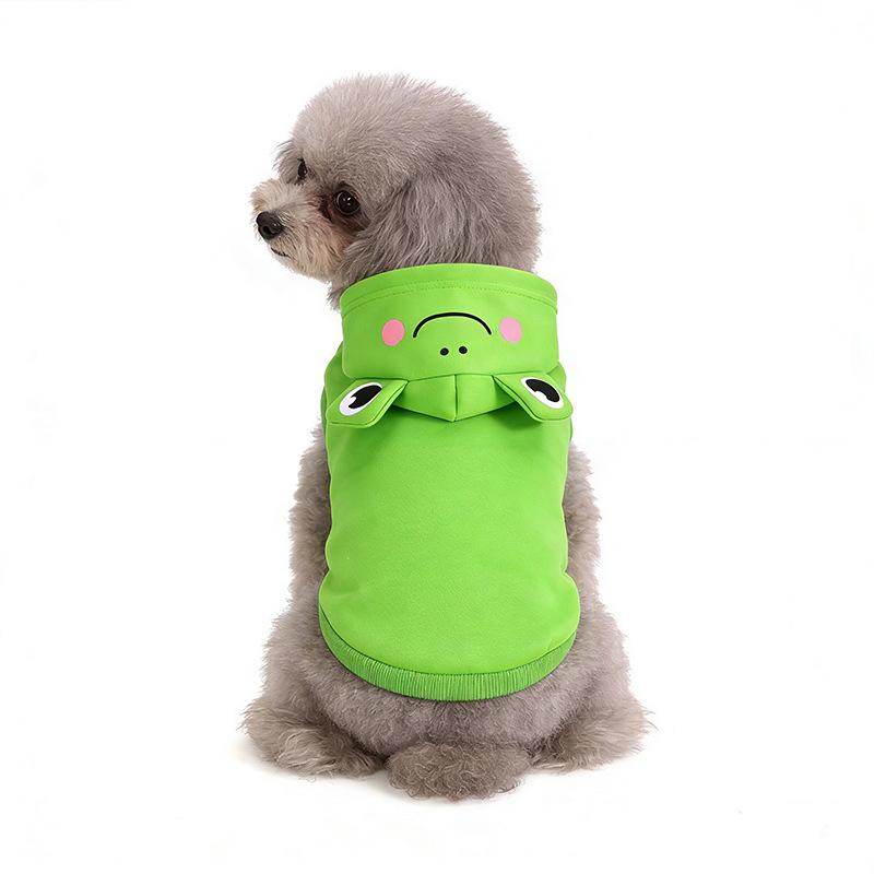 Cute Animal Pet Hoodie Funny Dog Cat Costume Warm Puppy Clothes Cosplay Outfit for Small Medium Pets