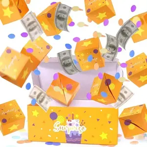 Surprise Explosion Gift Box | Foldable Money Surprise Envelope | Fun Birthday & Anniversary Toy for Unforgettable Moments