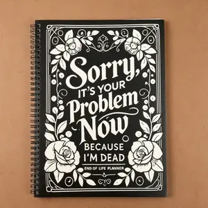 Life End Planning Notebook, Final Arrangements Memo, Important Documents Organizer, Funeral Wishes Workbook, Legacy Planner