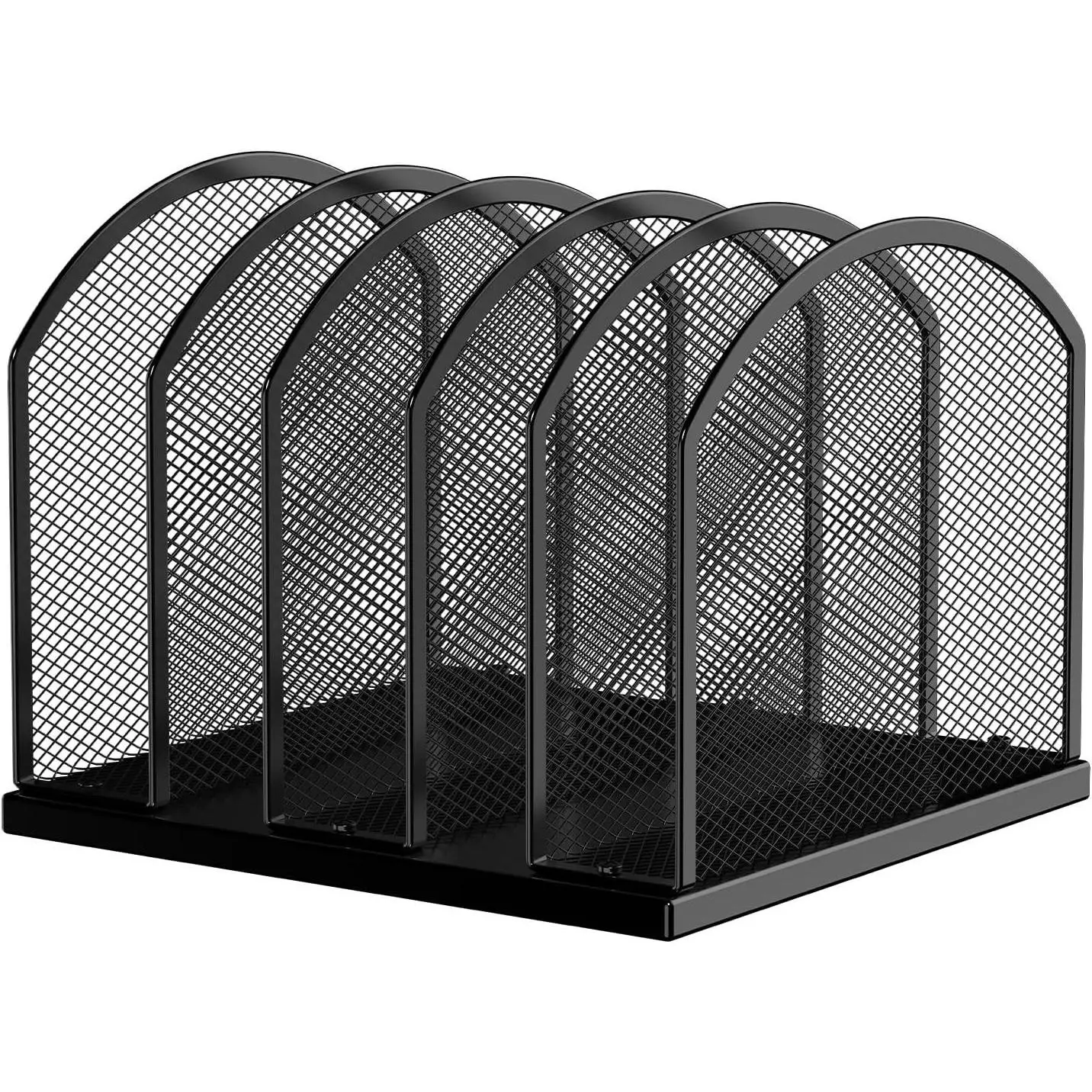 5-Section Vertical Mesh File Organizer Desk Sorter for Office, Home & ClassroomGift