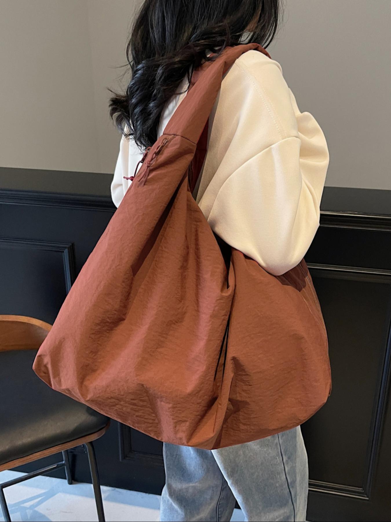 Valentine's Day Gift, Women's Fashionable Plain / Bowknot / Leopard Print Multi-Pocket Large Capacity Shoulder Bag