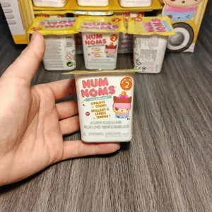 Numnoms Lipgloss Stamp Smell So Delicious Snow Cones Snackables Blind Box Doll Gifts Toy Model Anime Figures Collect Ornaments