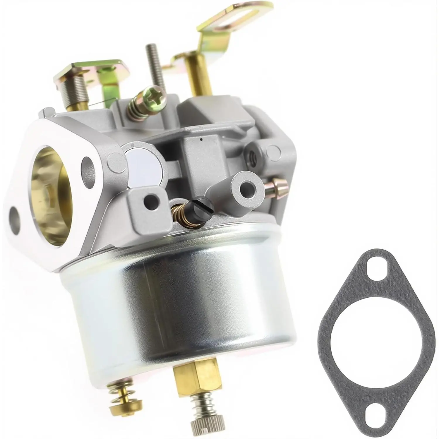 640052 Adjustable Carburetor for Tecumseh 8HP 9HP 10HP Snowblower HMSK80 HMSK90 LH318SA LH358SA 632334A HM70 HM80 for Snow Blower Generator Chipper Shredder 640349 640054 640058 640058A Carb