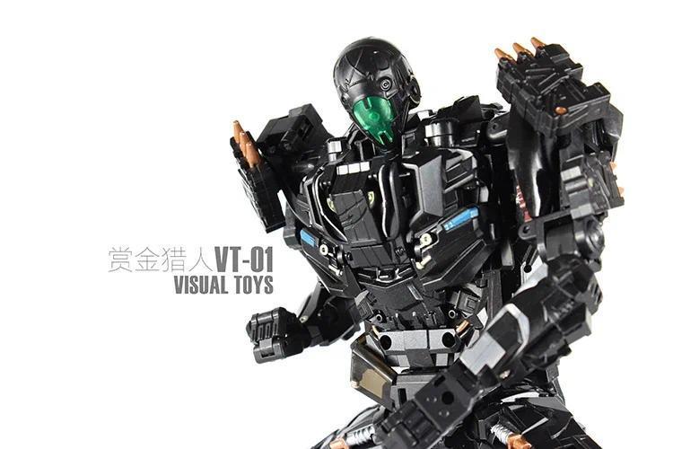 In stock Transformation Robot Peru Kill Lockdown VT-01 VT01 KO VS UT R01 MasterPiece Alloy With Two Dogs Anime Action Figure
