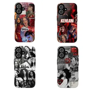 Kehlaniii Crash Crash World Tour Glossy Phone Case For IPhone 17-11, Pro Max, Pro Plus, and Samsung S26-23 Safety Two-In-One Case Protection Safety Case