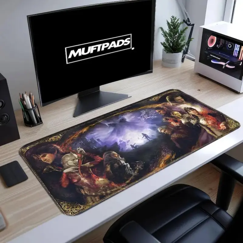 Baldur'S Gate 3 Gaming Mouse Pad Desk Mat, Mouse Pad Desk Mat Gaming Decor