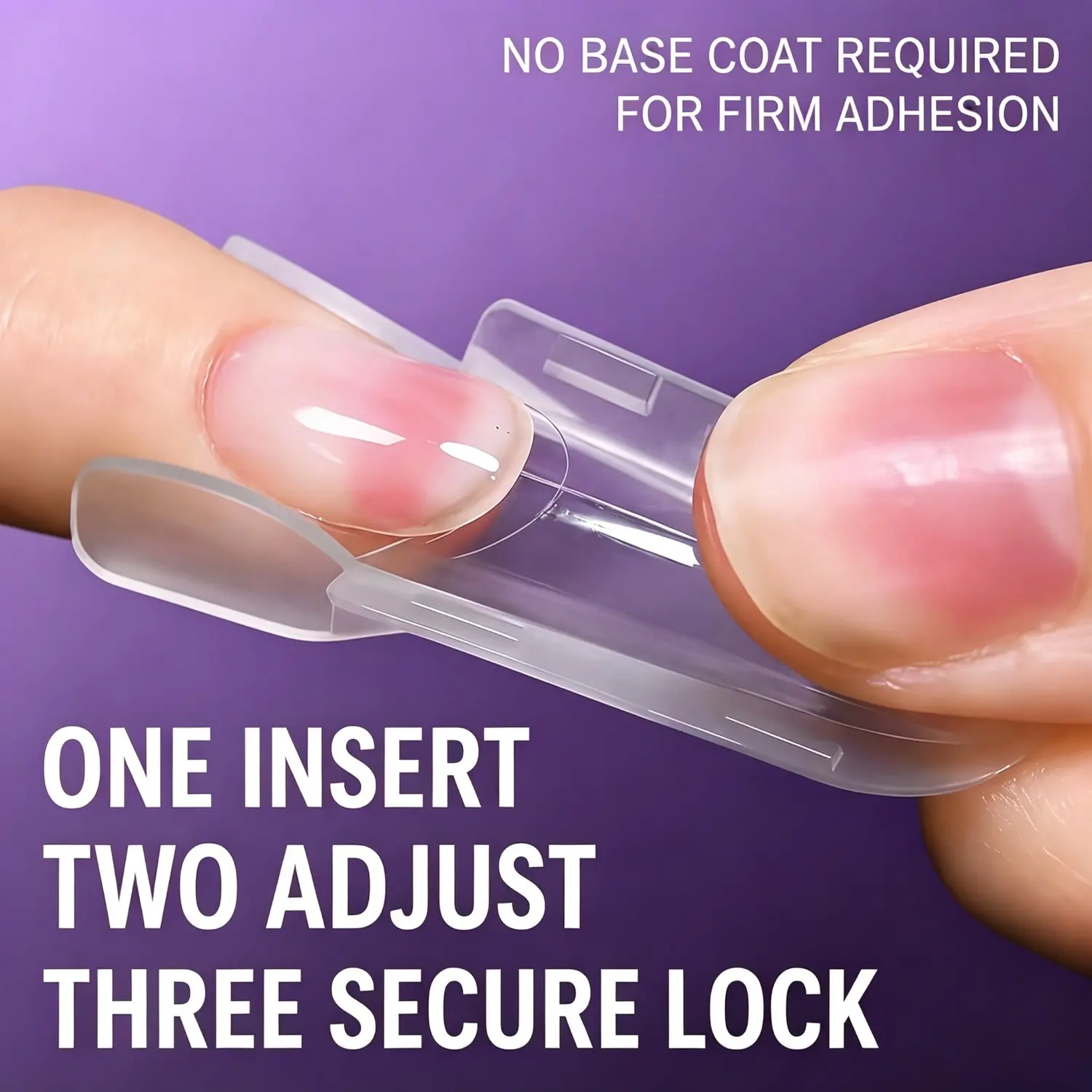 Clip-On Dual Nail Forms, Clear Oval Extension Molds, Sizes 0-14, 120pcs