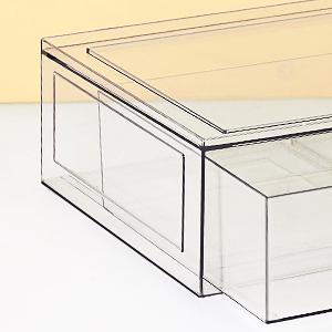 makeup organizer,makeup storage organizer,cabinet locks,3-Tier Transparent Cosmetic Organizer (with Drawers) Meticulously crafted from elegant white acrylic, this beauty display stand is the ideal choice for vanity tables and bathroom countertops.