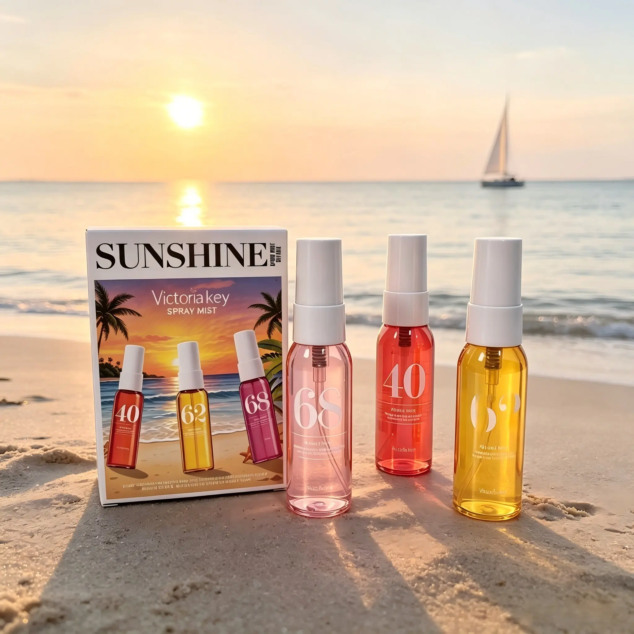 Brazilian Perfume Spray Set, Natural Fresh Scent, Enchanting Fragrance, Ideal for Travel, Home, Office, Perfect Holiday Gift, Easy to Carry