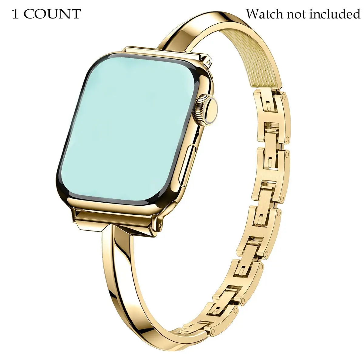 Women's Chain Strap, Adjustable Durable Metal Material, Compatible with Apple Watch Series Ultra/se/11-1