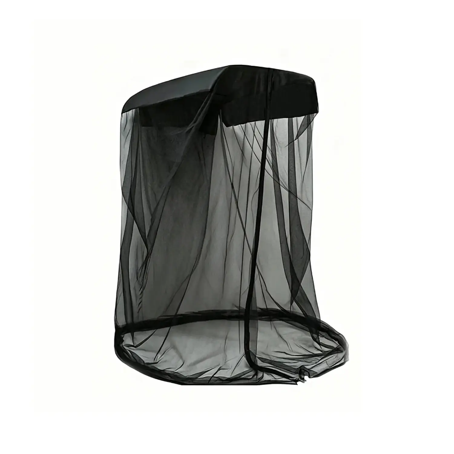 Outdoor Camping Chair Mosquito Net，Chair Tent with Zipper Opening Mesh Chair Tent, Protective UV-Resistant Shield Canopy Cover, Compact Sun Shade for Backpacking, Hiking, Garden, Outside, Backyard, Fishing, Outdoor Activities