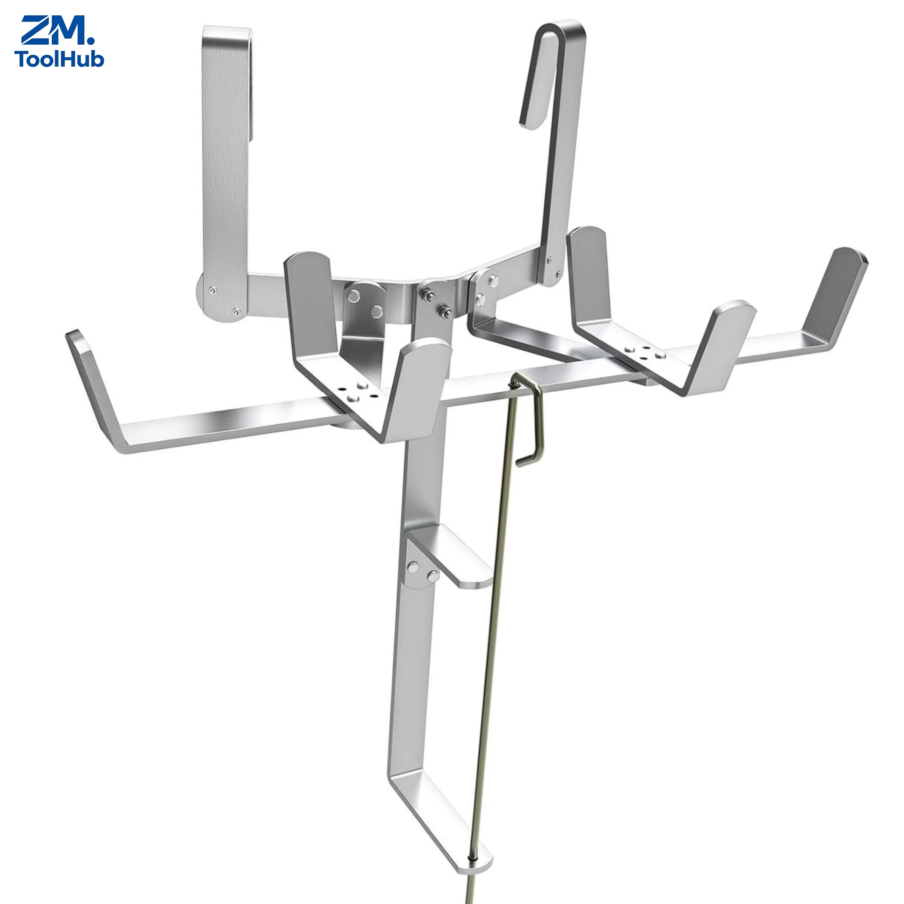 12 Inch Size Compatible, Professional Contractor DIY Drywall Accessory, Drywall Mud Pan Holder and Tape Spool Holder, Hold 12 Inch Mud Pan,Mud Pan & Tape Holder