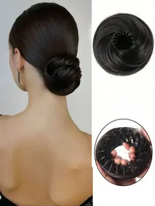 3 inch Magic Bun Hair Accessory for Women, Messy Bun, Hairpiece Hair Bun, Easy-to-use Headbands And Hair Clips, High Ponytails, Made Of High-temperature Synthetic Fiber, Ideal for Weddings, Parties, And Formal Events