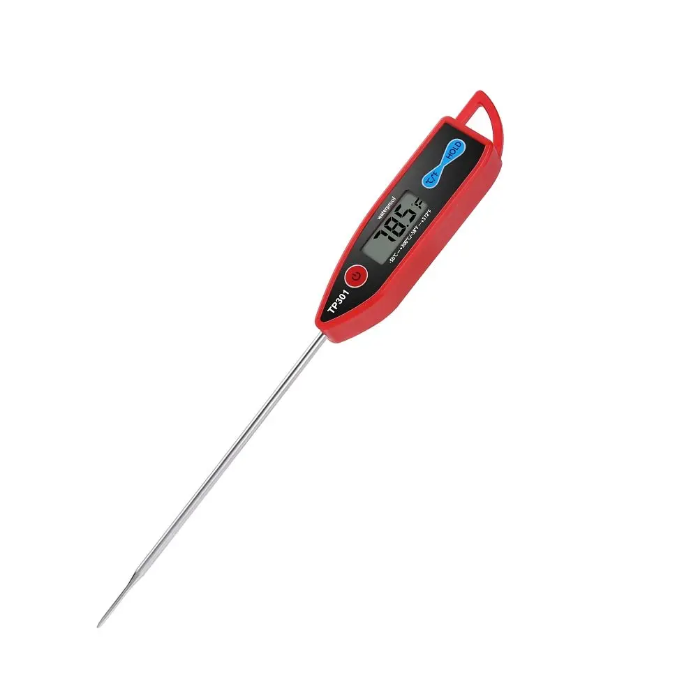 Digital Water Thermometer for Liquids, Long Probe |  read,  design, for water, liquids, candle making, , meat and milk
