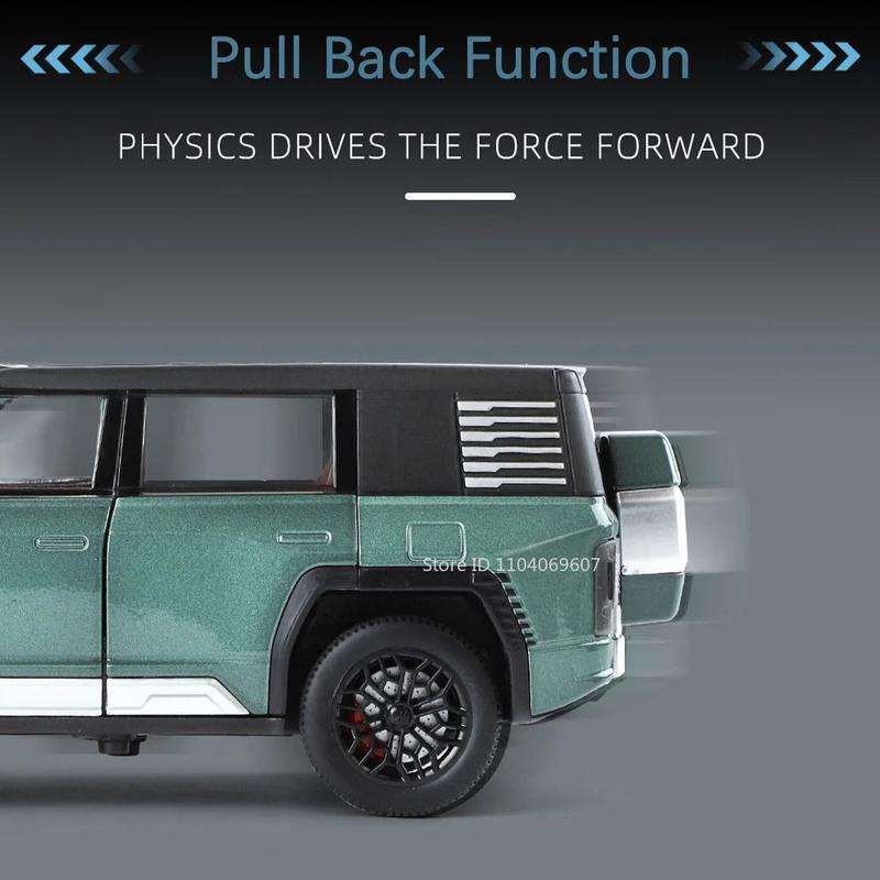 1:24 BYD Wuling U8 Model SUV Car Toy Alloy Die-cast Pull-back 6 Doors Openable Sound Light Off-road Vehicle Boy Gift 1:24 BYD Wuling U8 Model SUV Car Toy Alloy Die-cast Pull-back 6 Doors Openable Sound Light Off-road Vehicle Boy Gift