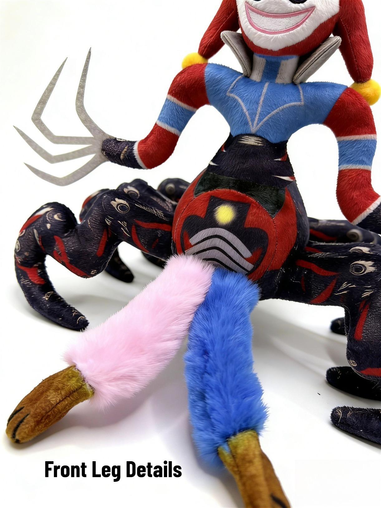 New Horror Game Plush Toy 25CM Poppy Cute Long Hair Girl Doll Soft Stuffed Animal Huggable Decompression Toy Stress Relief Sensory Toy Blank Weird Plush Halloween Gift Birthday Gift Desk Decor For Kids And Adults Perfect For Poppy Playtime