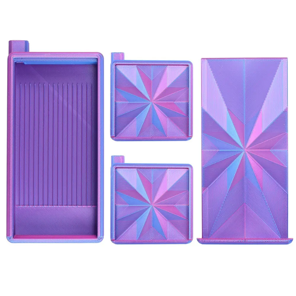 Diamond Art Tray with Lid and Stopper, Stackable Diamond Painting Tray, Jewelry Rhinestone Organizer, Three-In-One Diamond Art Tray