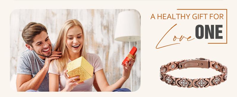 Jecanori Copper Bracelets for Women, Pure Copper Magnetic Bracelet with 3500 Gauss Effective Magnets Outdoorfun Fashionable Jewelry