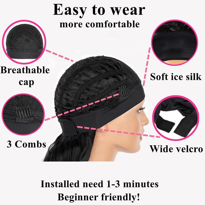 Bling Hair Headband Wig Human Hair Short Curly Wig For Women Glueless Kinky Curly Cheap Wig Fall Machine Made Non Lace Brazilian Remy Hair TikTokShopHolidayHaul