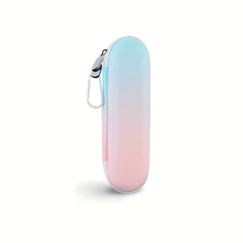 Portable Electric Toothbrush Travel Case Compatible Shockproof Waterproof PU Coated Protective Organizer with Large Capacity Storage for Toothbrush, Heads