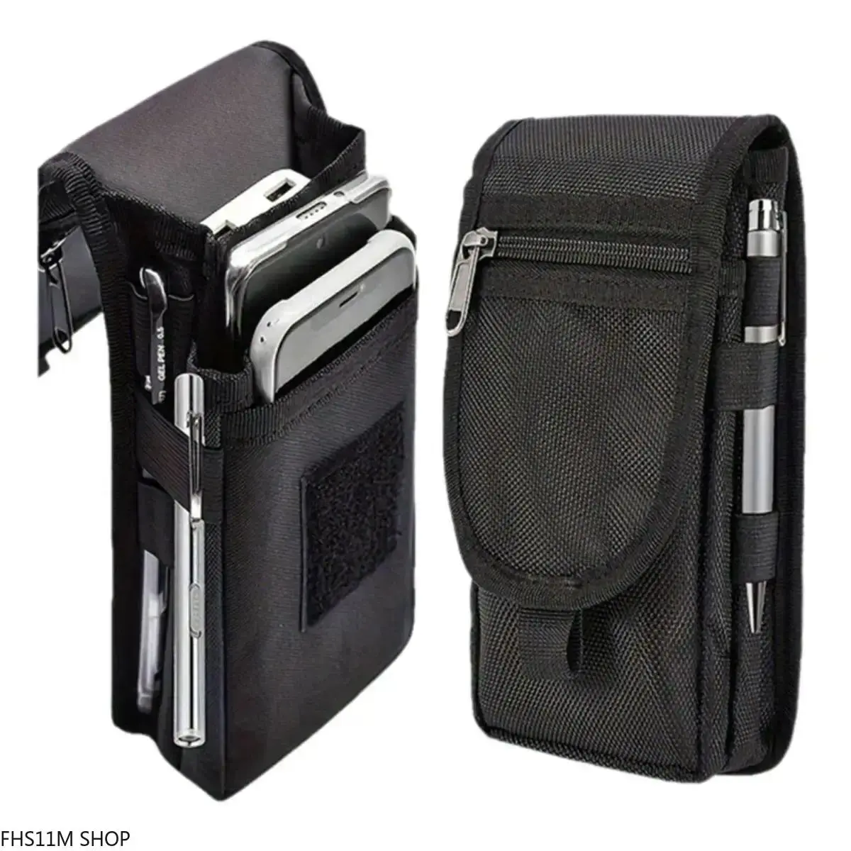 Casual Canvas Crossbody Bag for Men, a Waterproof, Compact Multi-Pocket Pouch with Waist Access and Adjustable Straps for Daily Use, Men's Accessories, Bum Bag, Multifunctional Chest Bag, Adjustable Chest Pack