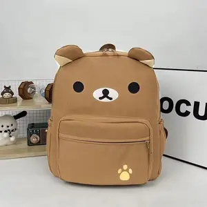 Kawaii Cute Bear Backpack Large Capacity Anime Cartoon Backpack Stylish Student School Bag Shoulder Bags Schoolbag