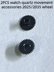 2pcs Quartz Watch Movement Parts, Compatible with 2035 Gear Wheel, Essential Replacement Components for Precision Timekeeping
