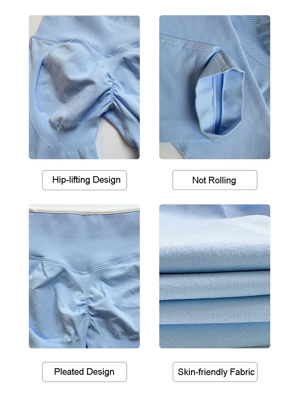 Women Sports Seamless Leggings High Waist Breathable Running Fitness Yoga Pants Spring Fall Sexy Butt Lifting color Blocking Legging Bridal