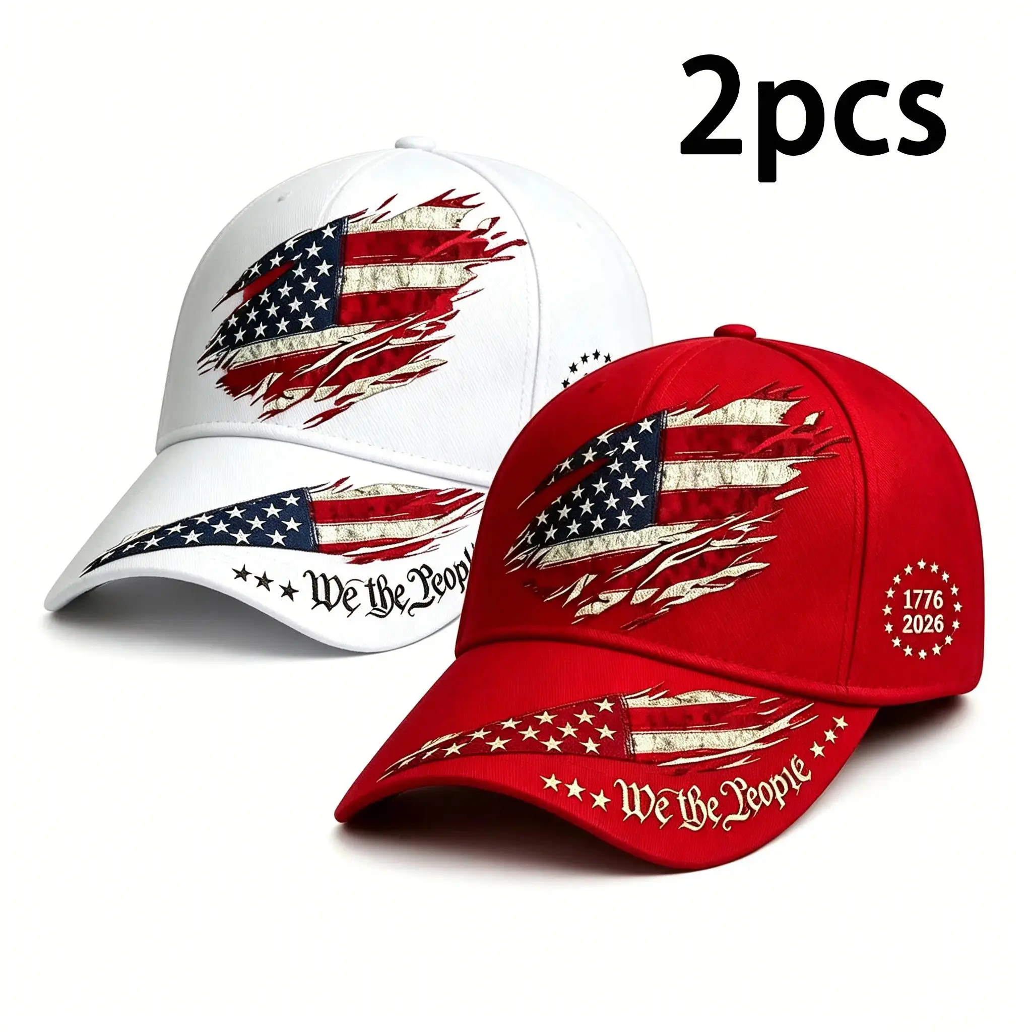 Red + White (2pcs)