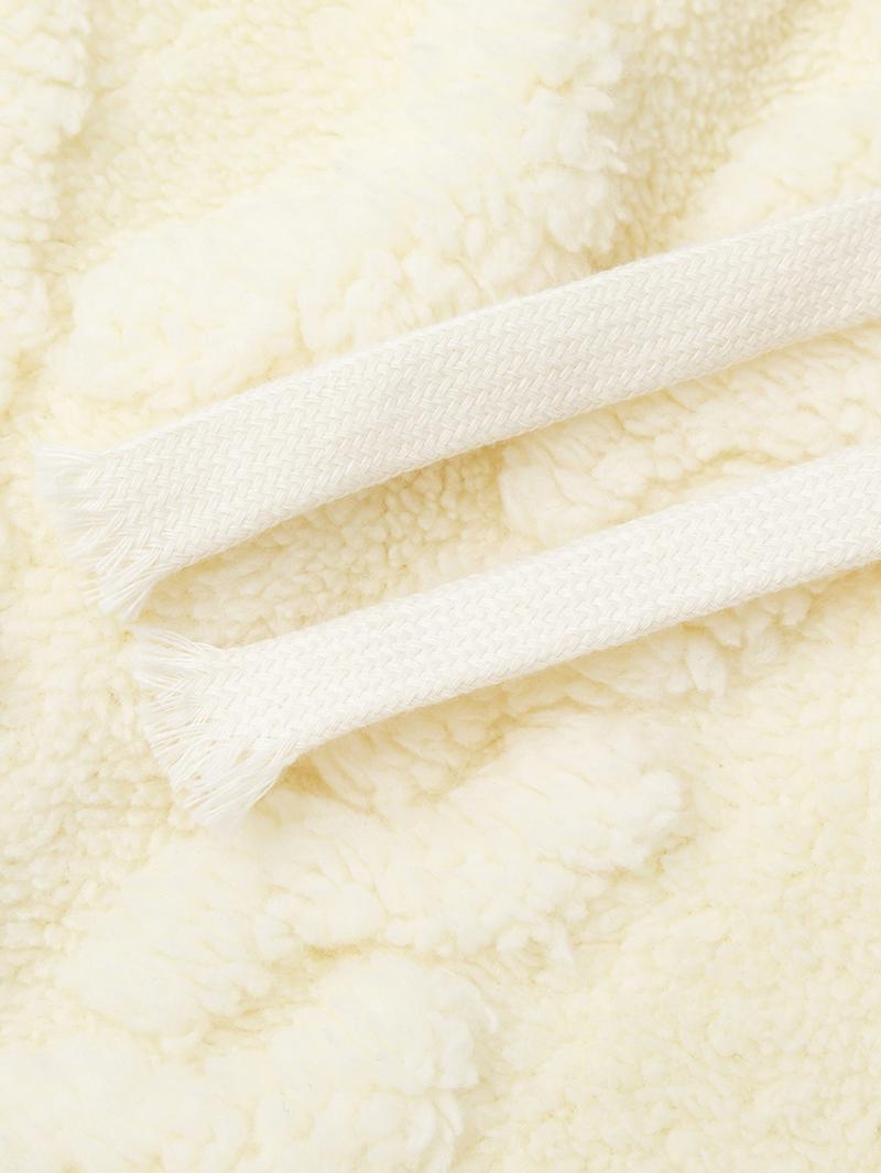 Women's Winter -Lined Casual Pants, Jacquard Fabric, Drawstring Waist, Suitable for Winter Home and Outdoor Wear